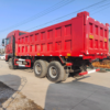 TIANMU-Y1032  Sitrak G7W 6X4 Dump Truck Fuel Steel Plate Suspension Manual Transmission (Red model) - Image 2