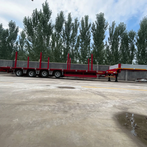 TIANMU-BG003  Used Vehicle Shandong European Low Bed Semi Trailer - Image 2