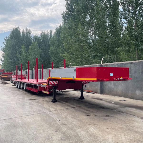TIANMU-BG003  Used Vehicle Shandong European Low Bed Semi Trailer - Image 3